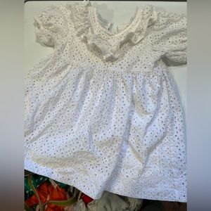 Polo Ralph Lauren White Eyelet Dress size 2T